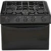Suburban 17" Black 3-Burner Range 2 Suburban 17" Black 3-Burner Range -Rv Equipment 3608a 01