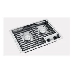 Dometic Propane Stainless Steel Cook Top With Cast Iron Grate