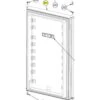 Dometic Refrigerator FF PNL Door Assembly - RM3962 -Rv Equipment 68611