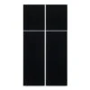 Dometic Elite 2+2 Refrigerator RM1350/RME1350 Black Acrylic Door Panel Set -Rv Equipment 9108750664 3106863.180c p400