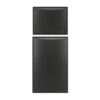Dometic DM2852/DM2862/NDR1062 Refrigerator Upper & Lower Brushed Black Raised Americana Door Panel Set 2 Dometic DM2852/DM2862/NDR1062 Refrigerator Upper & Lower Brushed Black Raised Americana Door Panel Set -Rv Equipment 9108778157 3311889.030c p402 lowered exposure