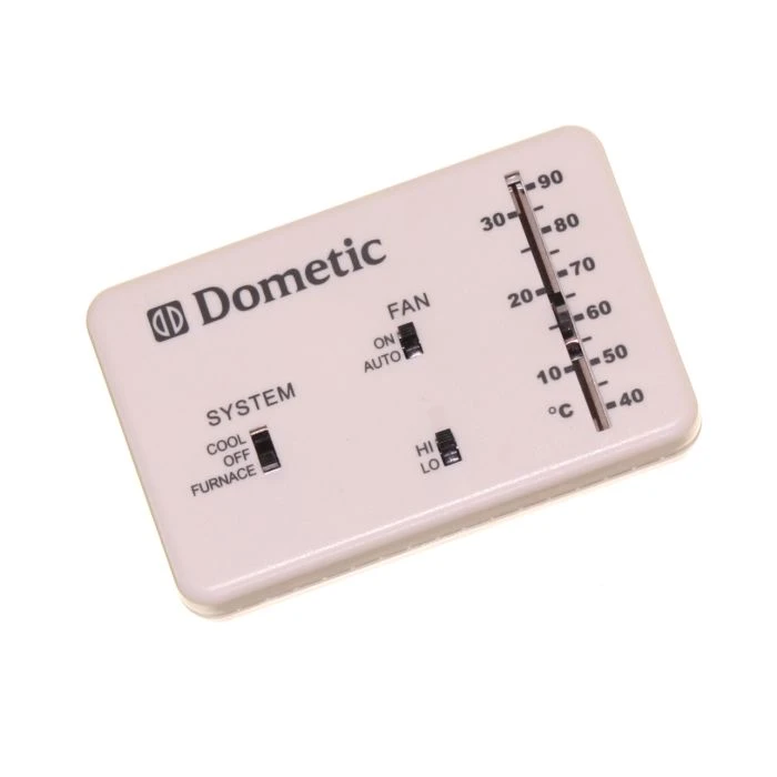 Dometic Polar White Analog Cool/Furnace Thermostat 3 Dometic Polar White Analog Cool/Furnace Thermostat