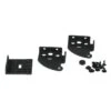 Dometic Refrigerator L To R Door Hinge Reversal Kit - Black -Rv Equipment dometic refrigerator black l to r door hinge reversal kit 36784 1 1