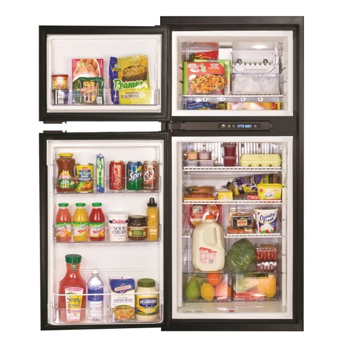 Norcold 7 Cubic Foot Dual Compartment 2 Door Refrigerator With Freezer 3 Norcold 7 Cubic Foot Dual Compartment 2 Door Refrigerator With Freezer