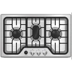 Furrion 24" Stainless Steel 3 Burner Cooktop