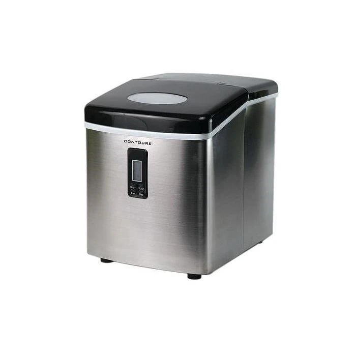 Contoure Silver Full Size Portable Ice Maker 3 Contoure Silver Full Size Portable Ice Maker